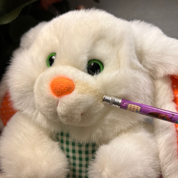 9" VINTAGE 1995 AVON MOM BUNNY RABBIT STUFFED ANIMAL PLUSH TOY - Picture 3 of 9